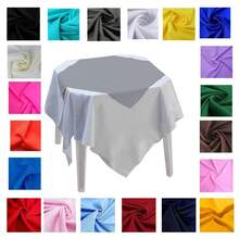 Kit With 10 Oxford Stain Covers 0.75cm X 0.75cm For Parties, Restaurants, Weddings And Buffets In Various Colors - 灰色 - 查看 3