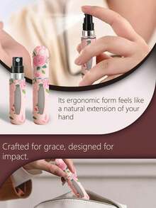 Mini Refillable Perfume Atomizer Bottle – 5ml Travel-Size Spray Pump, Portable & Leakproof Fragrance Dispenser For Purse, Pocket & On-The-Go Use - Multicolor - View 4