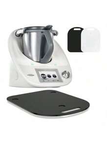 1 pieza Alfombrilla antideslizante de plástico de moda adecuada para licuadoras Thermomix TM5/TM6 - Soporte de fijación con tornillo, Almohadilla antideslizante para electrodomésticos de encimera