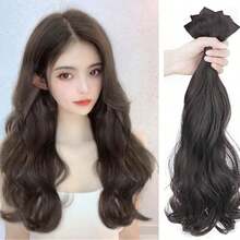 LYSW 3片装波浪卷发夹式接发片，统一款式，长款假发片，卷发蓬松接发片，隐形马尾夹式接发片，大波浪卷发接发片 HA2722，发爪夹，发爪，发夹，发卡，发夹，学生用品，发饰，头部饰品，女士发饰，发卡 - 彩色 - 查看 7