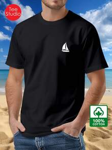 Koszulki męskie - Czarne - Zobacz 11