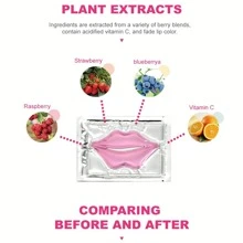 Bálsamo Labial Natural Hidratante de Aloe Vera - Gloss Labial Mudança de Cor, Conjunto de Bálsamo Labial e Máscara, Nutritivo para os Lábios, Cuidado Diário dos Lábios Para Homens e Mulheres, Ótimo para Presentes de Halloween e Natal