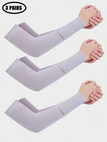 6er-Pack Kühlende Armstulpen - atmungsaktive und UV-schützende Ausrüstung für Sport, Autofahren und Outdoor-Abenteuer, weiße Handschuhe, Armwärmer, Herbstoutfits, Halloween-Kostüme, schwarze Armstulpen, Geschenke für Männer