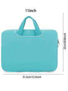 1 件简约轻便大容量笔记本电脑斜挎包，适合 11 英寸/13 英寸/14 英寸笔记本电脑、平板电脑、硬盘、充电器、旅行友好型电脑手提包，适合返校学校用品包，适合学校工作笔记本电脑包，适合女士 Mac Book Casemacbook Case 大学必备笔记本电脑内胆包 - 彩色 - 查看 20