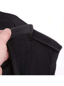 黑色弹力行李箱防尘罩，旅行行李箱套，拉杆箱保护套，纯色弹性行李箱套，旅行配件