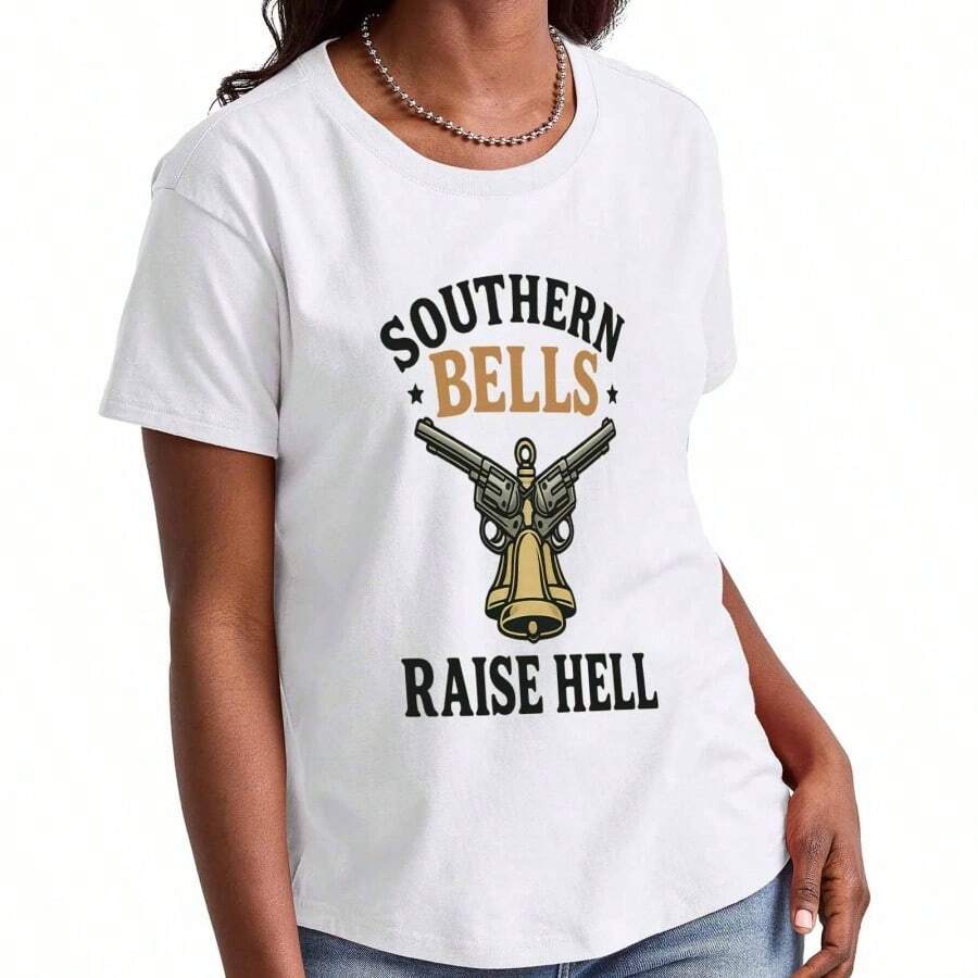 Women T-Shirts - 白8 - 查看 1