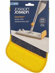 Joseph Joseph CleanTech 2-In-1 Multi-Surface Spray Mop With Washable Microfiber Cleaning Pad & Spot-Cleaning Abrasive Scrubber, Wall Mounted Easy Storage - Miếng lót thay thế - Xem 4