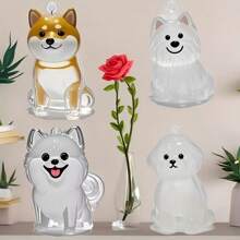 1 pieza Llavero de almacenamiento de pelo de mascota con diseño de raza de mascota, llavero recuerdo de raza de perro, colgante conmemorativo multifuncional de mascota con bolsa de almacenamiento de pelo, almacenamiento y protección de pelo de mascota, opción ideal para recordar a las mascotas queridas, accesorio para mascotas, accesorio para mascotas personalizado único