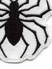 1PC Phantom Troupe Patch Spider Tattoo Embroidered Iron On