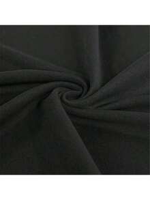 黑色弹力行李箱防尘罩，旅行行李箱套，拉杆箱保护套，纯色弹性行李箱套，旅行配件