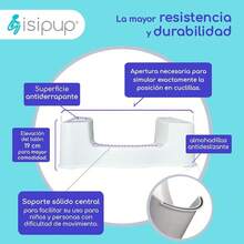 2 Pack Banco para BAÑO Soporte de piernas para Lograr la posición en Cuclillas.Paquete DE 2 Piezas.Producto 100% Hecho en México - 3 - Ver 2