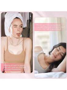 可重复使用胸垫硅胶透明去除贴片面部皮肤护理胸垫美容和个人护理工具亲肤胸部皱纹贴片，自粘式隔夜胸部贴片，使您的皮肤焕发活力 - 减少女性和女孩的衰老迹象