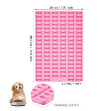 Mini Paw Print Dog Bone Silicone Molds, Paw Print Bone Mold With Star, Heart, Circle Shapes, Non-Stick Soft Candy Bear Molds, For Chocolate, Candy, Jelly, Soft Candy, Dog Treats, Cake Decorations, Snack Cookies - Multicolor - View 16