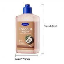 1瓶260毫升椰子身体油，舒缓按摩油，滋养、柔嫩、修复肌肤，温和去角质，快速吸收，保湿，告别干燥粗糙，提升肌肤光泽，令肌肤光滑柔嫩，放松身心，带来愉悦体验，轻盈不油腻，男女皆宜。 - 彩色 - 查看 10