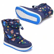 Winter Snow Boots For Toddler Boys And Girls - Blue - View 3