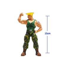 Juguetes Jada -  II Figura de acción Chun Li Cammy Bison de 6 pulgadas, escala 1:12 coleccionable - Incluye cabezas, manos e accesorios intercambiables, juguetes para adultos, a partir de 14 años, nostalgia de videojuegos clásicos, regalo para niños 1 set - Multicolor - Ver 14