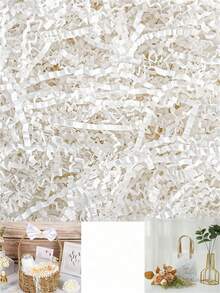 1 包 20/50/100 克皱纹纸碎纸填充物，用于包装和空篮子填充物拉菲草纸草填充物礼品盒填充物，用于包装派对用品装饰品用于婚礼密封母亲节礼物包装（白色、红色、橙色、黑色、浅蓝色、绿色） - 彩色 - 查看 26