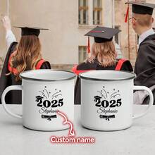 1 Piece Of 2025 Graduation Season Customized Name Ceramic Mug, Coffee Cup, Celebrate Your Graduation, Milk Breakfast Cup, Handle Water Cup, Flat Bottom Cup Suitable For Home Use, Multiple Colors Available, 11oz/15oz,Multi-Functional, Ornamental,Reusable,Exquisite,Stylish,High-Quality,Colorful,Modern,Custom,Personalized,Unique,Ideal Gifts For Him,Ideal Gifts For Her,Boyfriend,Dad,Girlfriend,Mom,Family,Friends,Tea Room,Home,Garden,Office,For Anniversaries,For Valentine's Day,For Mother's Day,For Birthdays,For Father's Day,For Graduation,For Weddings,For Housewarming,Home Decor - Freedom Of Choice - View 11