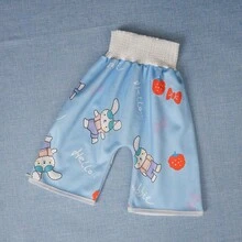 1pc Waterproof Anti-Leakage Baby Potty Training Pants/Skirts, Breathable Soft Material, Washable & Reusable, Suitable For Infants - Multicolor - View 26