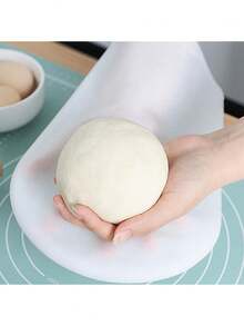 1pc Silicone Non-Stick Dough Kneading Bag - White - View 3
