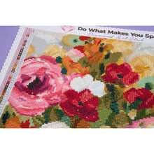 Summer Must-Have,2025 Best SellerDIAMOND ART CLUB Lea's Garden Diamond Painting Kit, Fun DIY Crafts For Adults, Round Diamond Art Canvas For Beginners, 13" X 13" (33cm X 33cm) - Pumpkin with Sunflowers - 查看 11