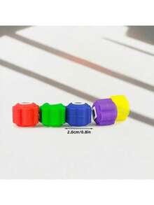 Set de 6 piezas del juego tradicional coreano Gonggi de piedra, inspirado en el tradicional juego de lanzamiento, potenciador de habilidades de concentración con dados vintage y trompos, colección de ASMR para aliviar el estrés (no oficial)