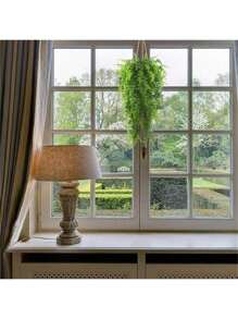 3 pezzi di viti artificiali appese, piante finte di felce e edera, decorazione per pareti, interni ed esterni di casa, giardino, matrimoni e feste