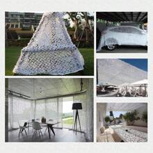 Filet de camouflage en grands rouleaux, adapté à la chasse, toile d'ombrage, costume ghillie, toile d'ombrage, vêtements de camping, militaire, décoration de fête, balcon, protection solaire