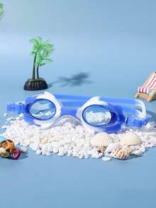 1 Set Of Children's Anti-Fog High-Definition Swimming Goggles, Waterproof And Anti-Fog High-Definition Professional Diving Goggles Swimming Equipment - Silicone Waterproof Swimming Goggles, Professional Training Swimming Goggles - Multicolor - View 7