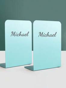 Personalized Custom L-Shaped Book Stand; Simple Large Book Rest; Desktop Storage Book Stand; Metal Creative Partition; Book Shelf Partition; Iron Bracket Back To School