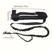 iDestry 免提狗绳跑步散步反光牵引带腰包伸缩弹力带狗牵引绳宠物用品运动腰带牵引绳