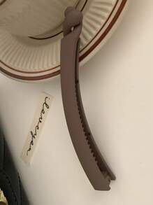 1 Pieza Clip de Banana Mate Retro para Mujer, Accesorio de Cabello Simple y Elegante para Uso Diario, Pinzas para el Cabello, Pasadores de Cabello, Barrettes