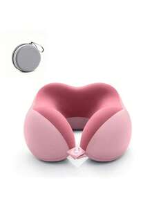 【2025新品】U型记忆棉颈枕带收纳盒 便携式旅行午睡枕 慢回弹颈枕 办公室午休 飞机旅行颈椎枕 可拆卸机洗 带收纳袋 旅行必备 旅行配件 度假 暑假 开学 - 彩色 - 查看 11