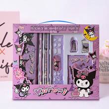 Stationery Set: Pencil, Ruler, Sharpener, Eraser, Notebook, Creative Drawing, Learning Essentials, Random Accessories, Back To School - Multicolor - View 20