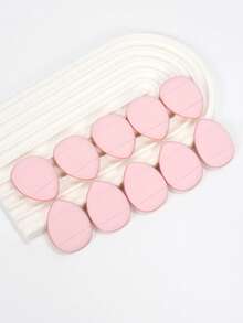 迷你指套粉扑，粉底粉扑，适用于面部和身体，散粉粉底晕染器，干湿两用化妆工具，带挂绳方便携带，价格实惠，圣诞礼物，化妆品，化妆工具，便宜好物，礼物，女士礼物，圣诞礼物