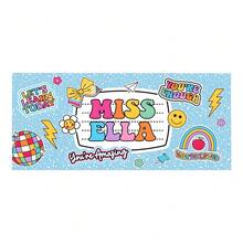 Borrador personalizado para pizarra blanca de profesor, borrador de pizarra negra personalizado, regalo de apreciación al maestro, borrador de maestro con nombre, regalo para maestros - Multicolor - Ver 10