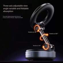 1 件优质车载手机支架，重力联动强磁稳定 360 度旋转球头多功能车载手机支架，防抖防滑通用