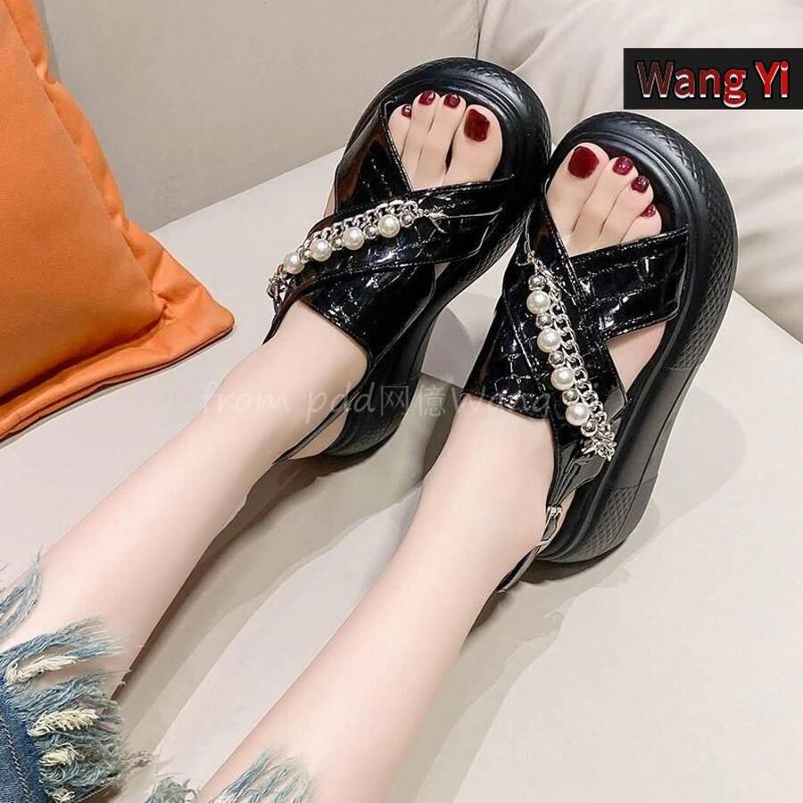 Women Sport Sandals - 升級款 黑色 - 查看 1