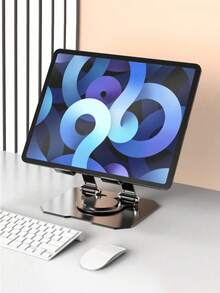 1 个可调节笔记本电脑支架，金属折叠笔记本电脑支架，铝合金笔记本电脑支架，通风散热笔记本电脑支架，兼容 10-15.6 英寸笔记本电脑 - 彩色 - 查看 2