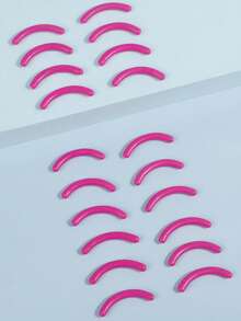 RANCAI 20pcs Eyelash Curler Replacement Pads, High Elastic Durable Silicone Refill Strips With Box, Eyelash Tools - Multicolor - View 4