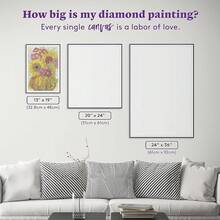 Summer Must-Have,2025 Best SellerDIAMOND ART CLUB Lea's Garden Diamond Painting Kit, Fun DIY Crafts For Adults, Round Diamond Art Canvas For Beginners, 13" X 13" (33cm X 33cm) - Pumpkin with Sunflowers - 查看 6