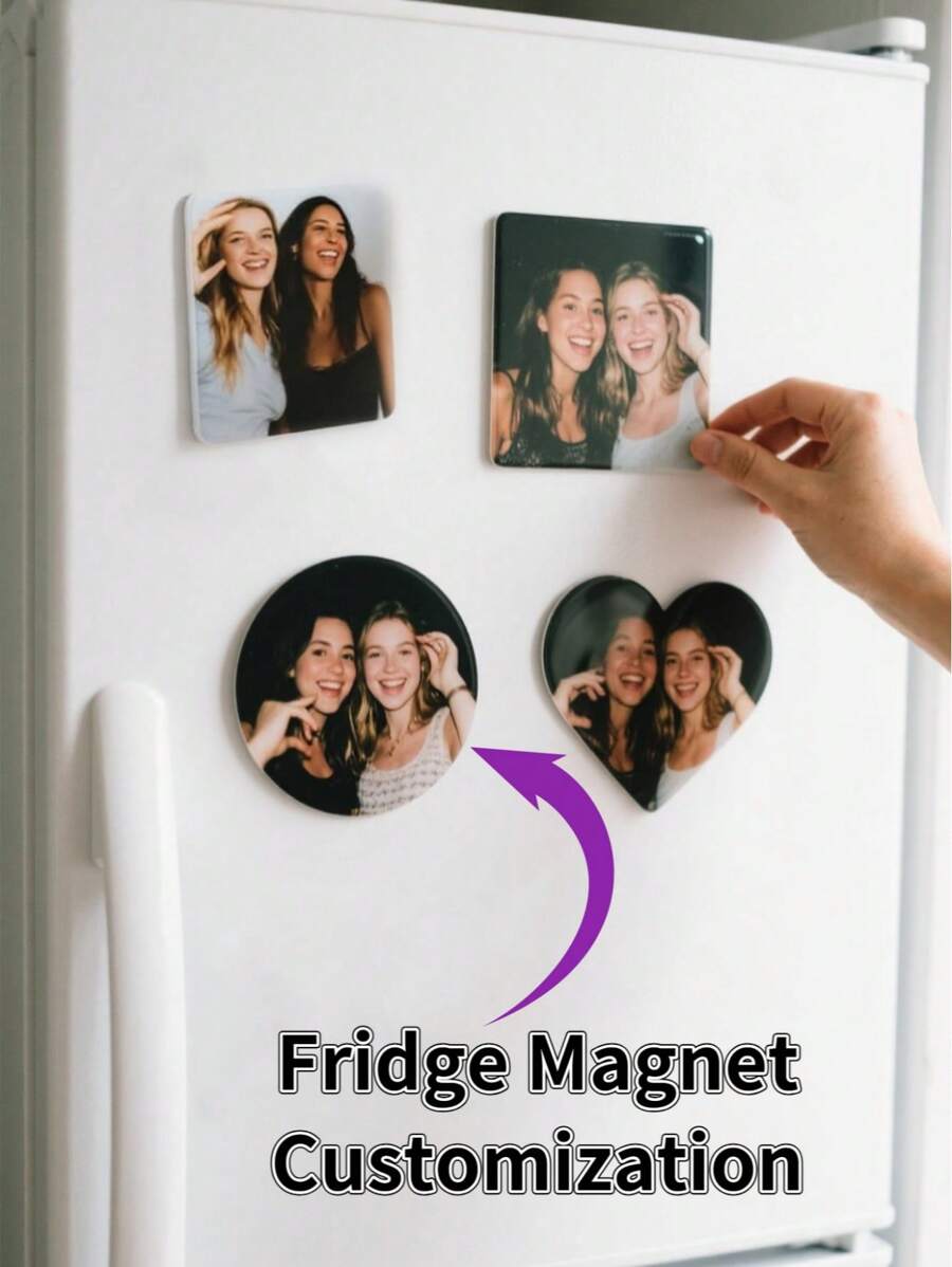 Individuelle Kühlschrankmagnet, drucke jedes deiner Designs als Heimdekoration Foto Kühlschrankmagnet für Büro und Küche - Locker Magnete, multifunktional, langanhaltend, dekorativ, wiederverwendbar, exquisit, stilvolle, hochwertige, farbenfrohe, moderne, individuelle, personalisierte, einzigartige, ideale Geschenke für ihn, ideale Geschenke für sie, Freund, Vater, Freundin, Mutter, Familie, Freunde, Teeraum, Zuhause, Garten, Büro, für Jahrestage, für Valentinstag, für Muttertag, für Geburtstage, für Vatertag, für Abschluss, für Hochzeiten, für Einweihung