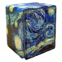 Homthy 600 Slots PU Leather Magnetic Commander Card Storage Box Suitable For MTG And Sports Cards - Multicolor - View 8