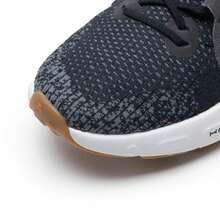 Under Armour HOVR Phantom 3 SE ELVTE 女款轻便透气跑步鞋，适合日常健身和慢跑，款式 3026648 - 黑色/灰色 - 查看 7