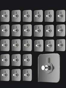 20pcs Non-Trace Hanger Hooks For Picture Frames & Paintings, Strong Adhesive Invisible Sticky Hooks For Wedding Photos, Wall Mount,Punch-Free Non-Marking Photo Frame Stickers Hanging Rack Wall Decoration Hanger Self-Adhesive Screw Patch Sticker Painting Hook