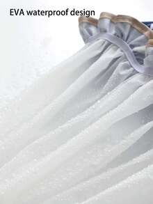 1 件加厚双层防水浴帽，适用于家庭浴室、淋浴、烹饪、头发遮盖 - 彩色 - 查看 7