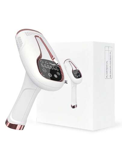 zs 1 st pulsljuslaserhårborttagning med pekkontroll 5 nivåer 999 990 blixtar elektrolys smärtfri permanent elektrisk epilator IPL-laserhårborttagningsenhet för kvinnor bikinis ben kropp hemmabruk hårborttagare