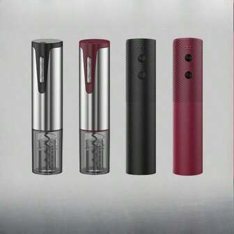 电动开瓶器，自动开瓶器，可充电葡萄酒开瓶器，带 Type-C 充电，是送给家人和朋友的绝佳礼物