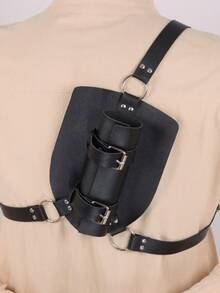 1 件 PU 皮革刀套中世纪骑士剑青蛙角色扮演服装道具刺客服装角色扮演万圣节实景角色扮演 - A - 查看 2