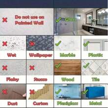 Punch-Free Wall-Mounted Strong Mop Hook, Multifunctional Strong Storage Clip For Bathroom Tools, Maximum Load-Bearing 3000g/6.6 Lb, Mop Clip, Mop Rack, Convenient Bathroom Accessories, Cleaning Accessories, Suitable For Placing Mop Brooms And Cleaning Tools(Random Color)